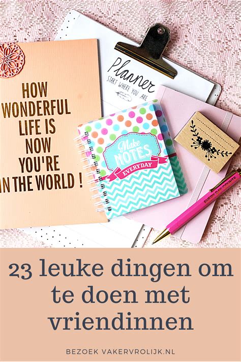 dingen om te doen met je vriendinnen|45x Leuke dingen om te doen met je vriendinnen